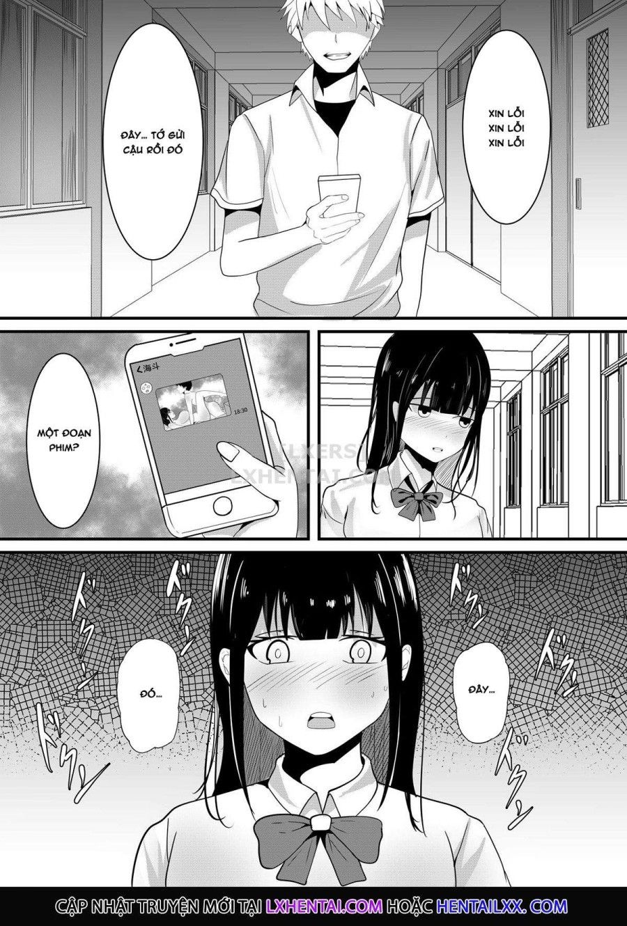 Tousatsu Douga De Kyouhaku Sarete Boku No Shinyuu Ni Nando Mo Okasareru Kanojo Oneshot page 17 - Giả Dược