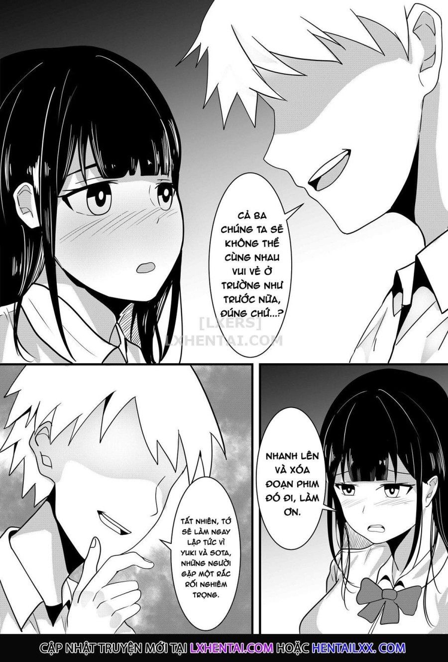 Tousatsu Douga De Kyouhaku Sarete Boku No Shinyuu Ni Nando Mo Okasareru Kanojo Oneshot page 19 - Giả Dược