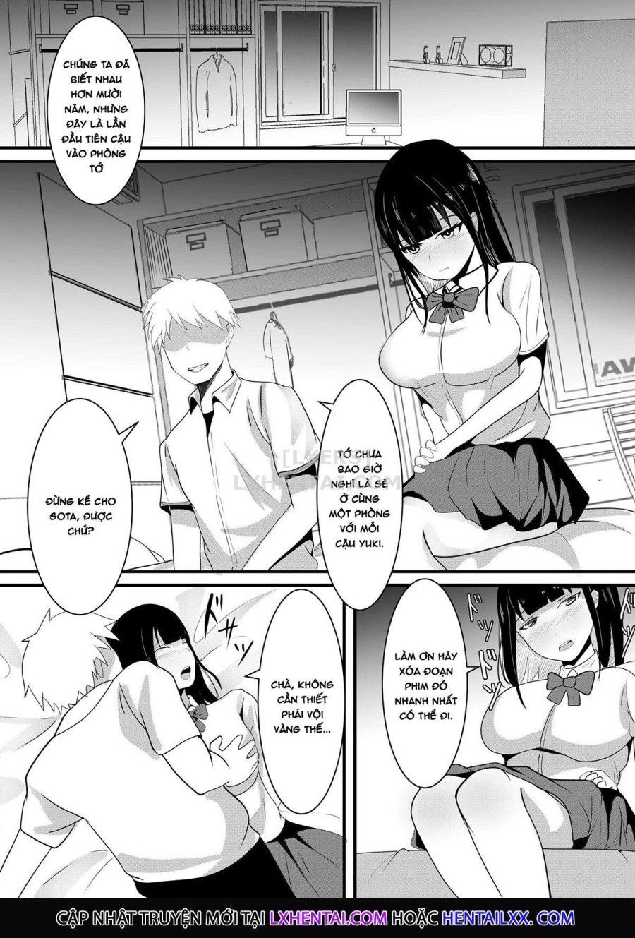 Tousatsu Douga De Kyouhaku Sarete Boku No Shinyuu Ni Nando Mo Okasareru Kanojo Oneshot page 21 - Giả Dược