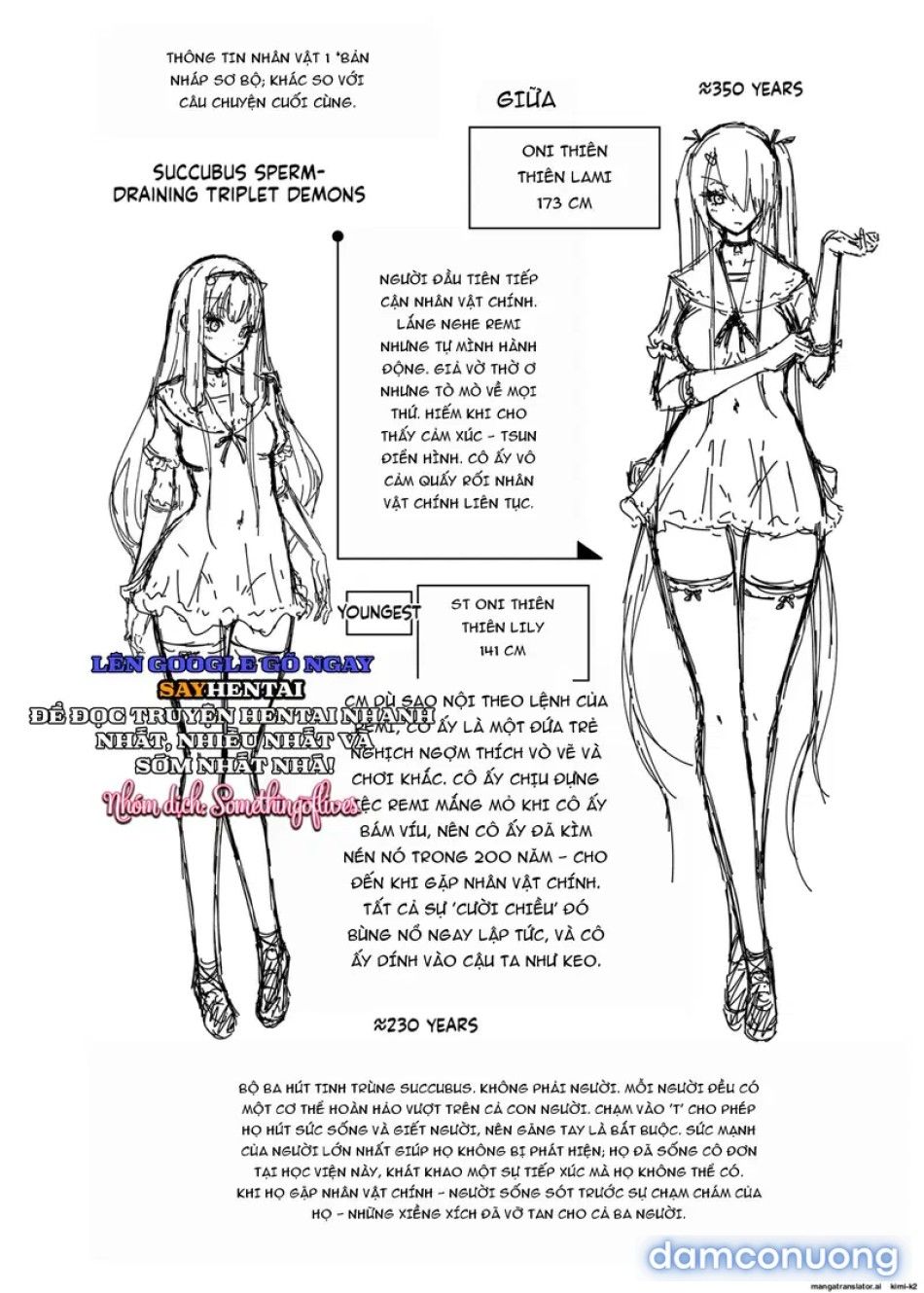 đọc truyện Trải Nghiệm Bị Vắt Khô Cùng Ba Chị Em Succubus Nóng Bỏng 1 Chương 4 ảnh 22 tại Thiên Thai Truyện