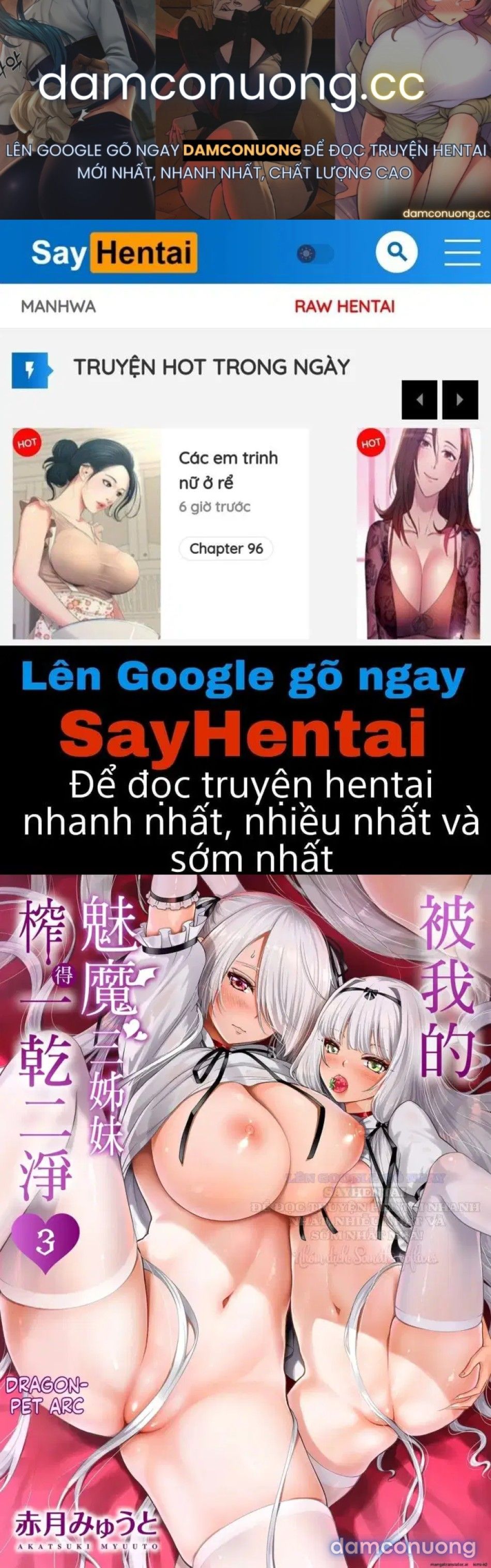 đọc truyện Trải Nghiệm Bị Vắt Khô Cùng Ba Chị Em Succubus Nóng Bỏng 3 Chương 1 ảnh 2 tại Thiên Thai Truyện