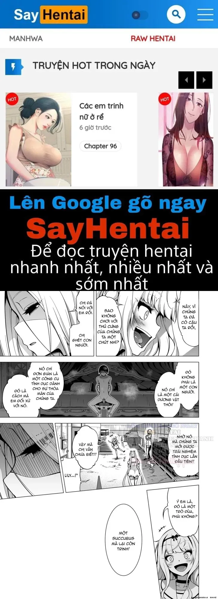 đọc truyện Trải Nghiệm Bị Vắt Khô Cùng Ba Chị Em Succubus Nóng Bỏng 3 Chương 5 ảnh 2 tại Thiên Thai Truyện