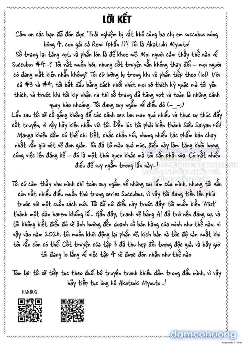 đọc truyện Trải Nghiệm Bị Vắt Khô Cùng Ba Chị Em Succubus Nóng Bỏng 4 Chương 4 ảnh 20 tại Thiên Thai Truyện