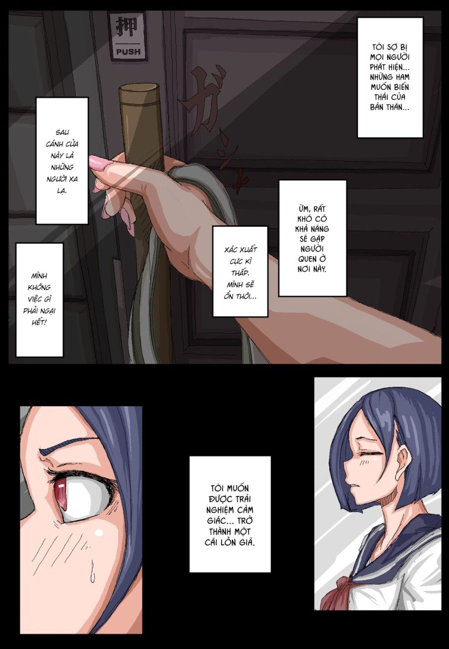 Trải Nghiệm Làm Một Âm Hộ Giả Của Senpai! Chương 1 page 3 - Giả Dược