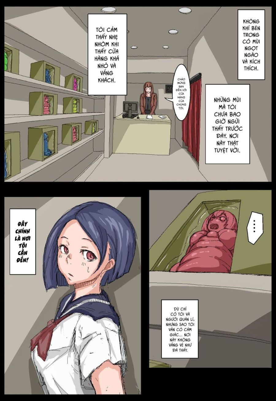Trải Nghiệm Làm Một Âm Hộ Giả Của Senpai! Chương 1 page 4 - Giả Dược