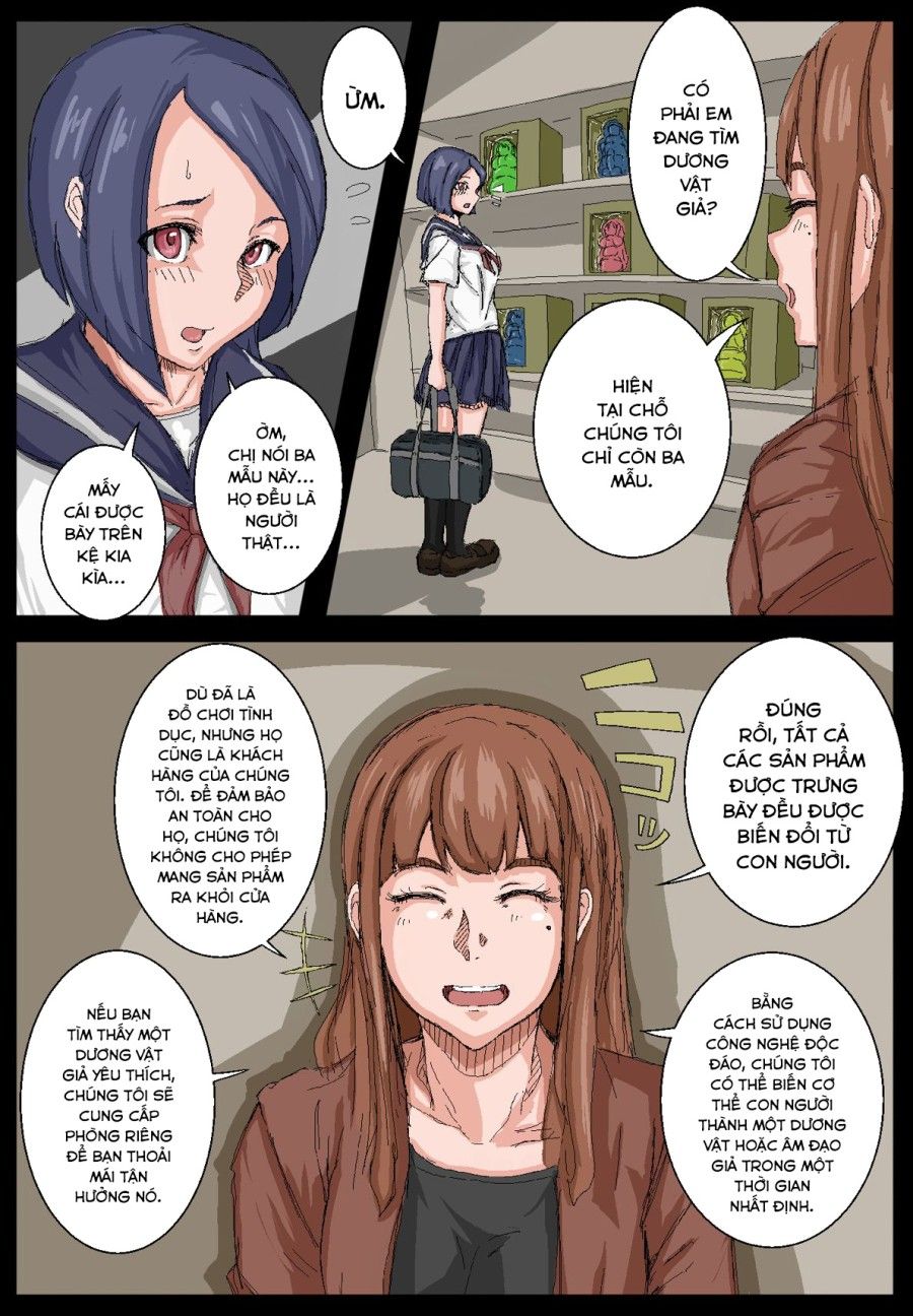 Trải Nghiệm Làm Một Âm Hộ Giả Của Senpai! Chương 1 page 5 - Giả Dược
