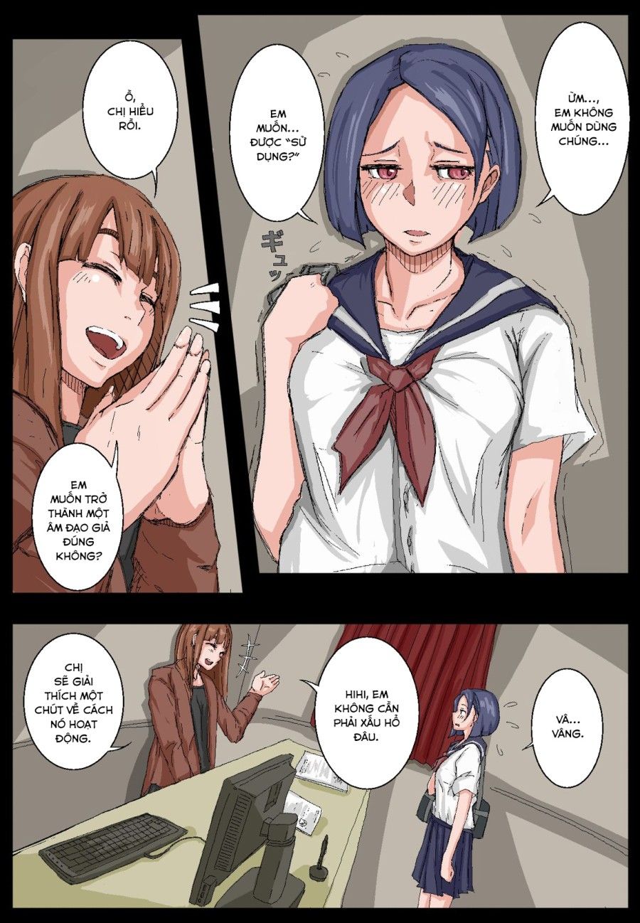 Trải Nghiệm Làm Một Âm Hộ Giả Của Senpai! Chương 1 page 6 - Giả Dược