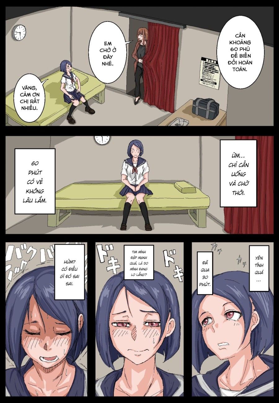 Trải Nghiệm Làm Một Âm Hộ Giả Của Senpai! Chương 1 page 8 - Giả Dược