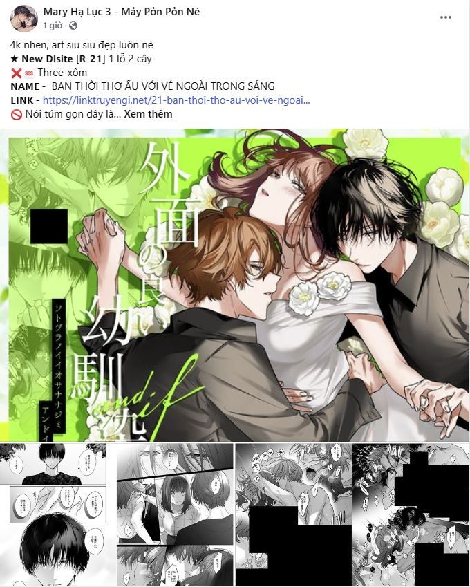 đọc truyện Trải Nghiệm Thân Mật Với Bạn Của Anh Trai Chương 19.1 ảnh 10 tại Thiên Thai Truyện