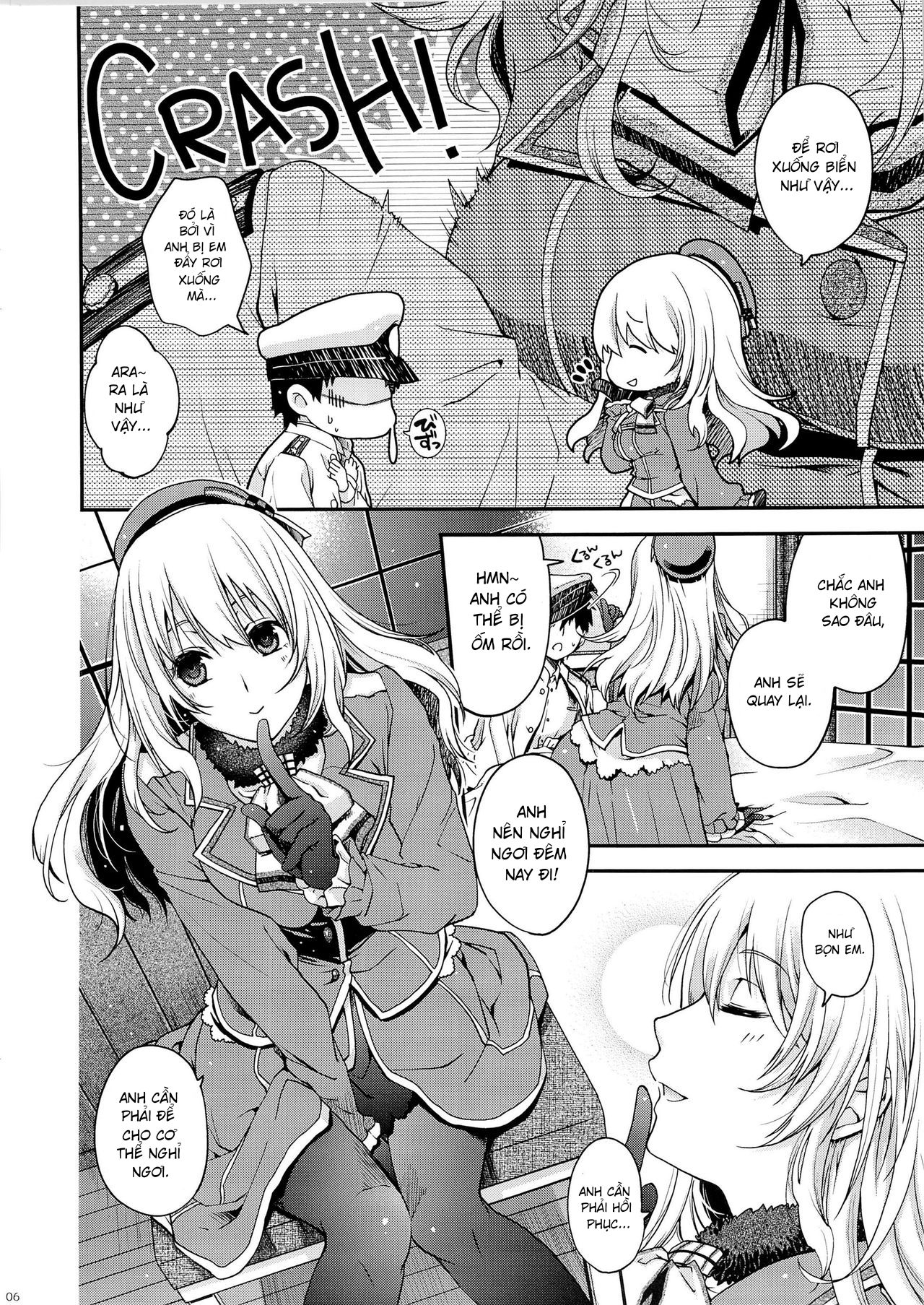 Trận Chiến Lúc Nửa Đêm! (kantai Collection -kancolle-) Oneshot page 5 - Giả Dược