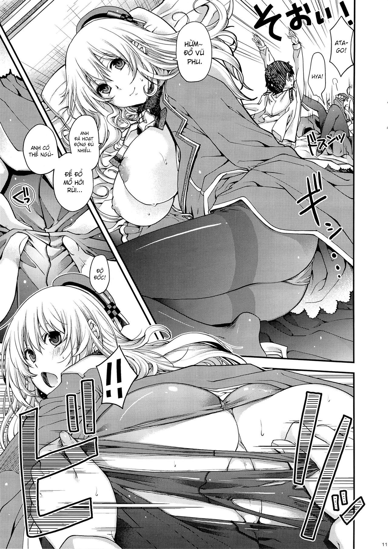 Trận Chiến Lúc Nửa Đêm! (kantai Collection -kancolle-) Oneshot page 10 - Giả Dược