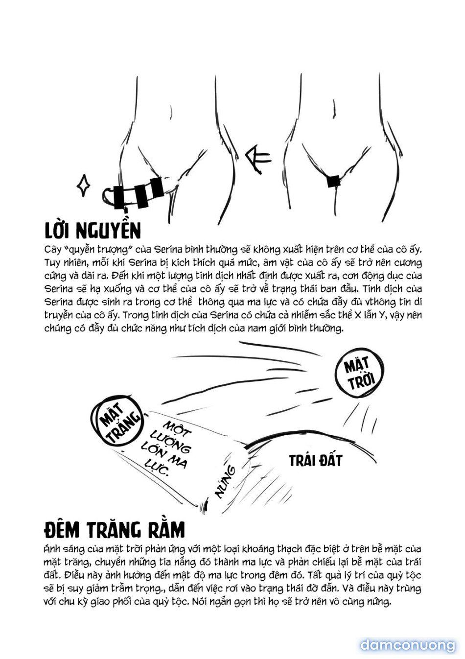 đọc truyện Trăng Rằm Thôi đủ rồi! Ngủ với ta đi! ảnh 50 tại Giả Dược