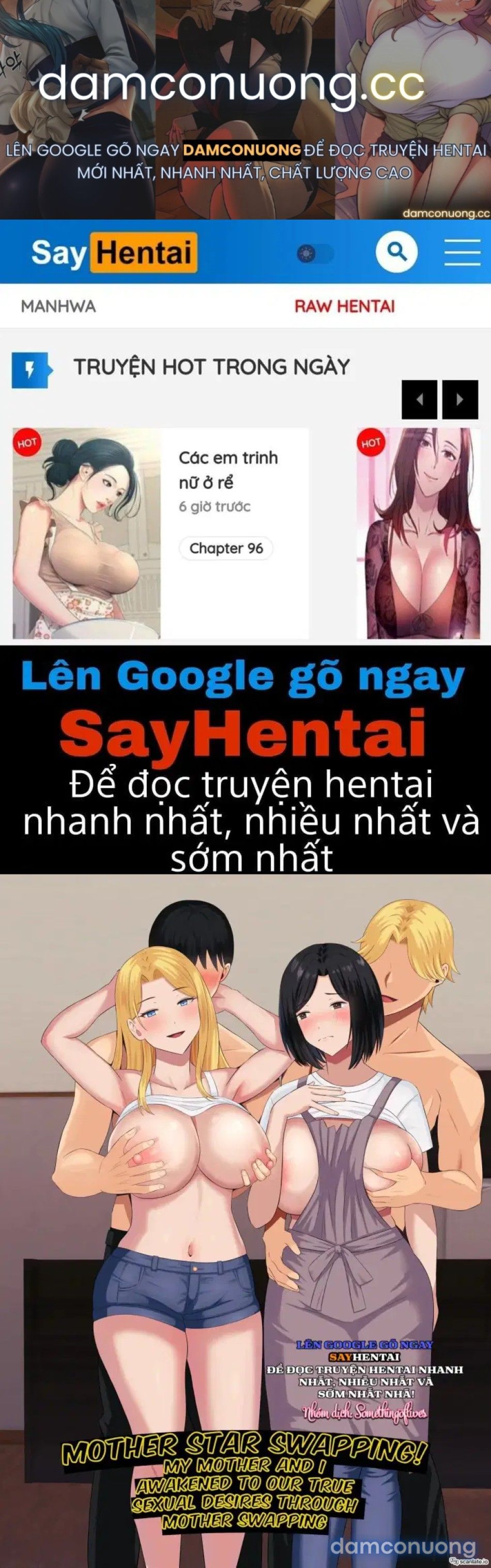 đọc truyện Trao Đổi Mẹ ~tôi Và Mẹ Thức Tỉnh Ham Muốn Tình Dục Thực Sự Qua Trao Đổi Mẹ 1 Chương 1 ảnh 2 tại Thiên Thai Truyện