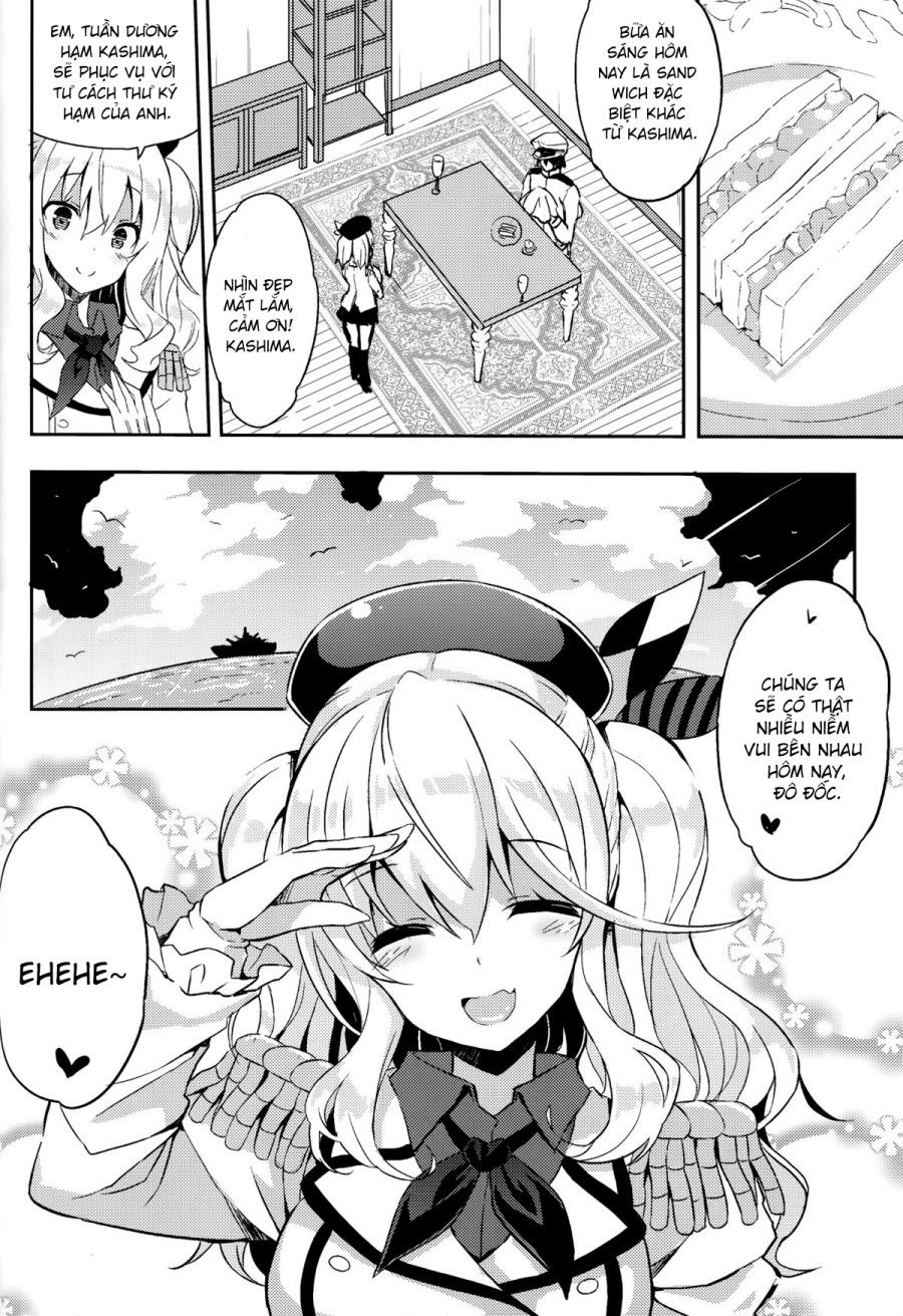 đọc truyện Trap! Kashima-san Wa Wana Ni Hamerarete Shimatta! (kantai Collection -kancolle-) Oneshot ảnh 25 tại Thiên Thai Truyện