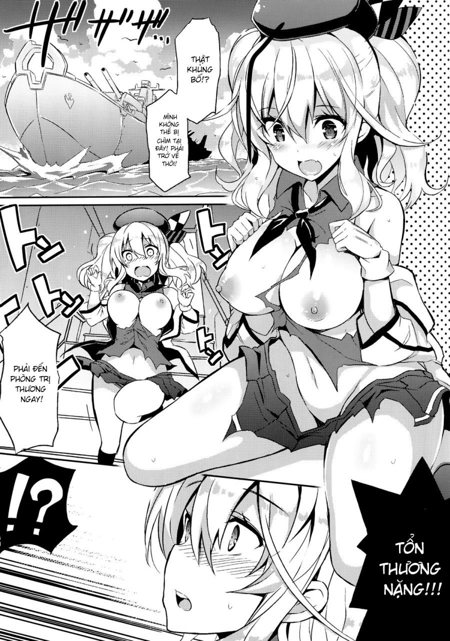 đọc truyện Trap! Kashima-san Wa Wana Ni Hamerarete Shimatta! (kantai Collection -kancolle-) Oneshot ảnh 6 tại Thiên Thai Truyện