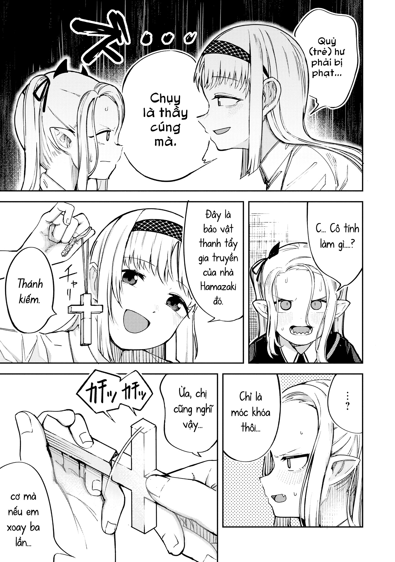 đọc truyện Trẻ (quỷ) Hư Cần Phải Bị Dạy Dỗ!! Chương 1 ảnh 12 tại Thiên Thai Truyện