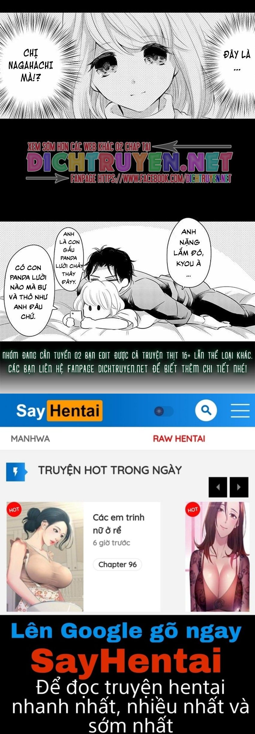 đọc truyện Trêu Ghẹo Gấu Nhà Tôi! Chương 10 ảnh 24 tại Thiên Thai Truyện