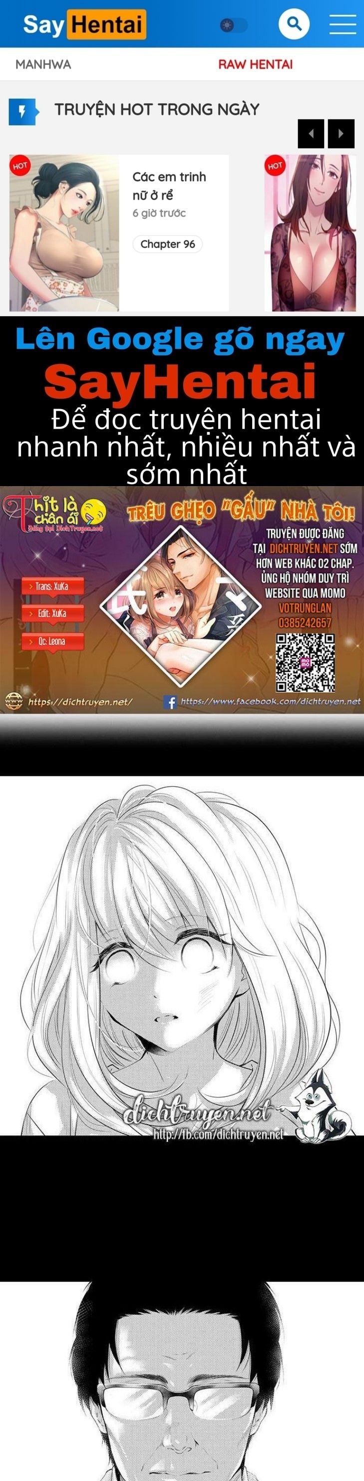 đọc truyện Trêu Ghẹo Gấu Nhà Tôi! Chương 16 ảnh 2 tại Thiên Thai Truyện