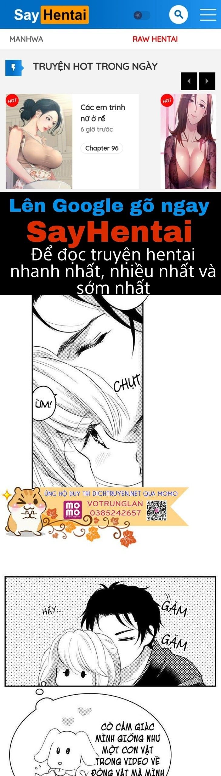 đọc truyện Trêu Ghẹo Gấu Nhà Tôi! Chương 17 ảnh 2 tại Thiên Thai Truyện