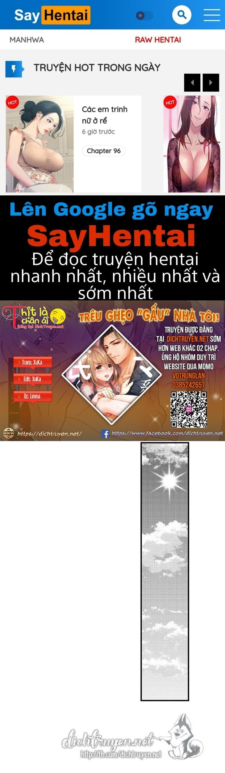 đọc truyện Trêu Ghẹo Gấu Nhà Tôi! Chương 22 ảnh 2 tại Thiên Thai Truyện