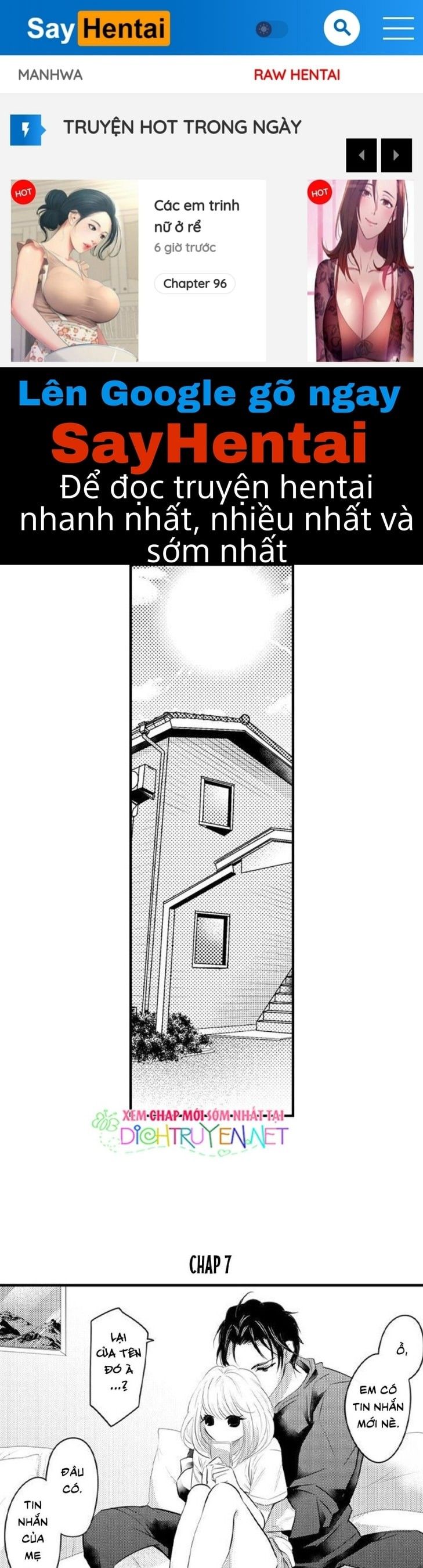 đọc truyện Trêu Ghẹo Gấu Nhà Tôi! Chương 7 ảnh 2 tại Thiên Thai Truyện