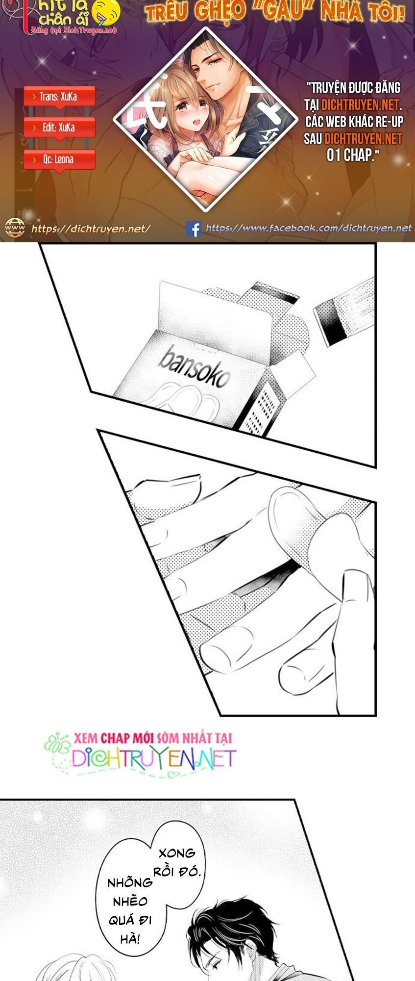 đọc truyện Trêu Ghẹo Gấu Nhà Tôi! Chương 8 ảnh 5 tại Thiên Thai Truyện