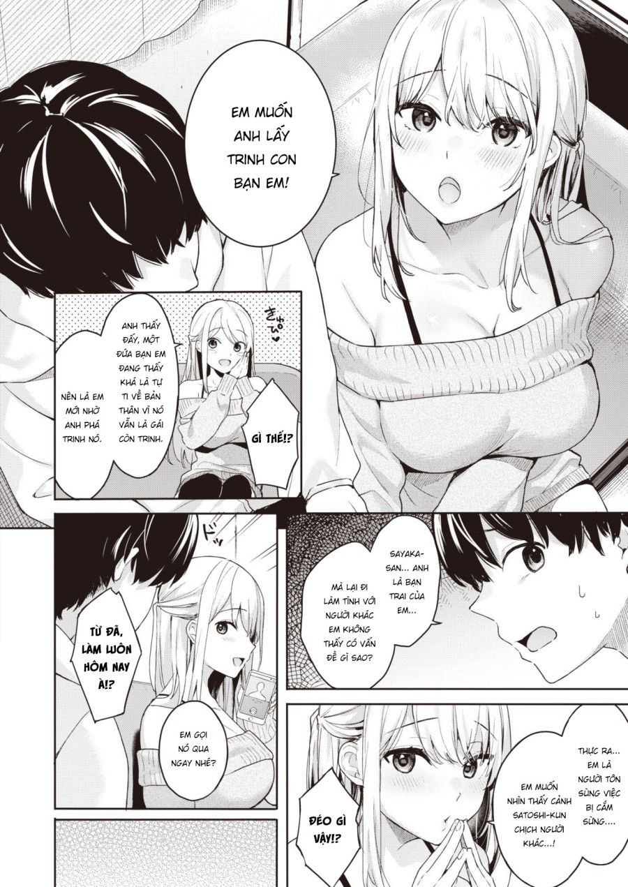 Trinh Nữ, Bạn Gái Và Ntr Oneshot page 6 - Giả Dược