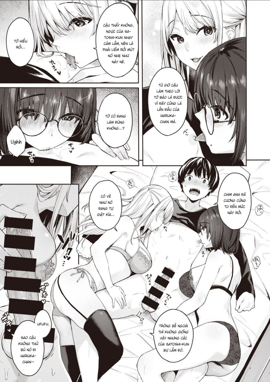 Trinh Nữ, Bạn Gái Và Ntr Oneshot page 9 - Giả Dược