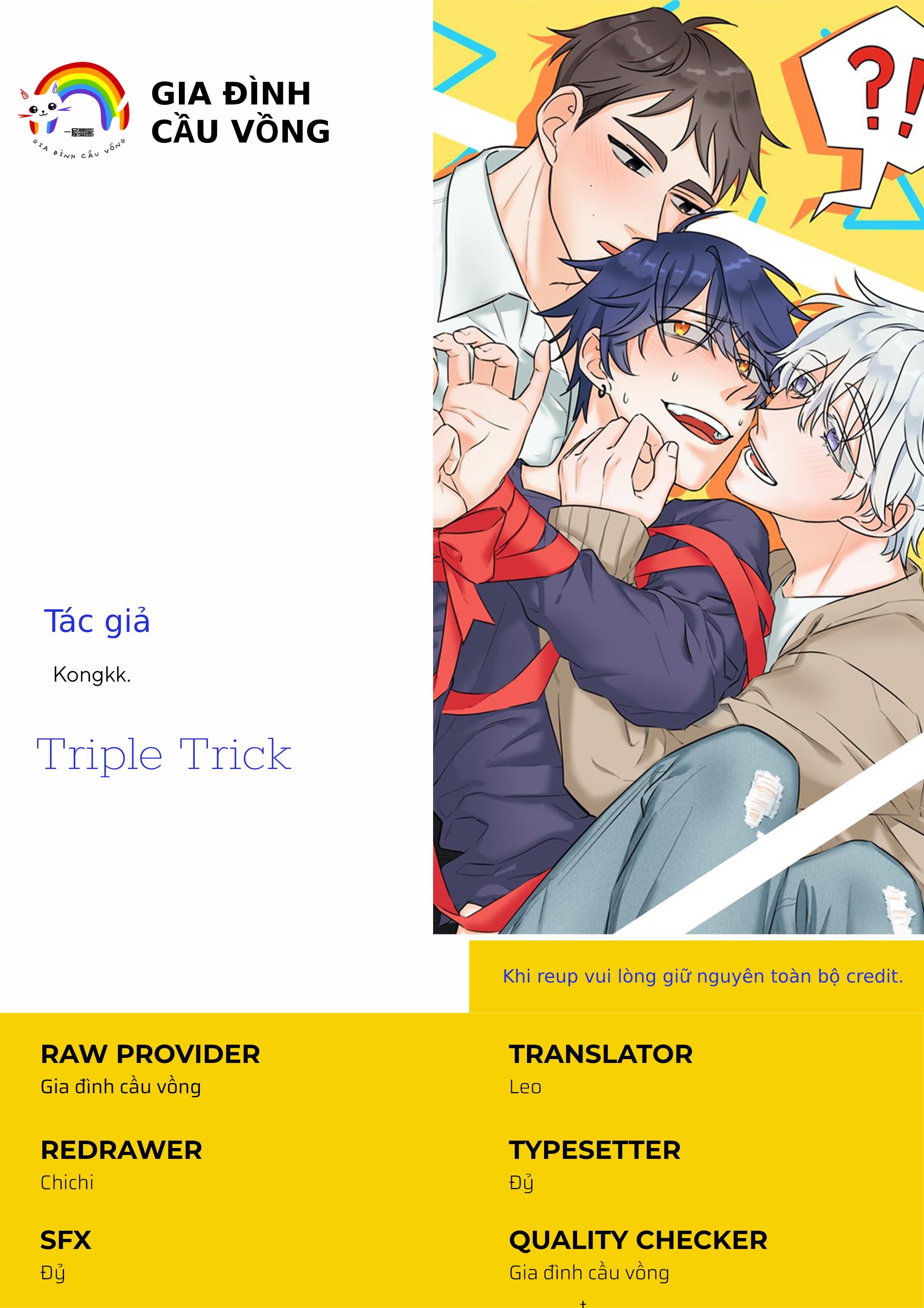 đọc truyện Triple Trick Chương 2 ảnh 1 tại Giả Dược