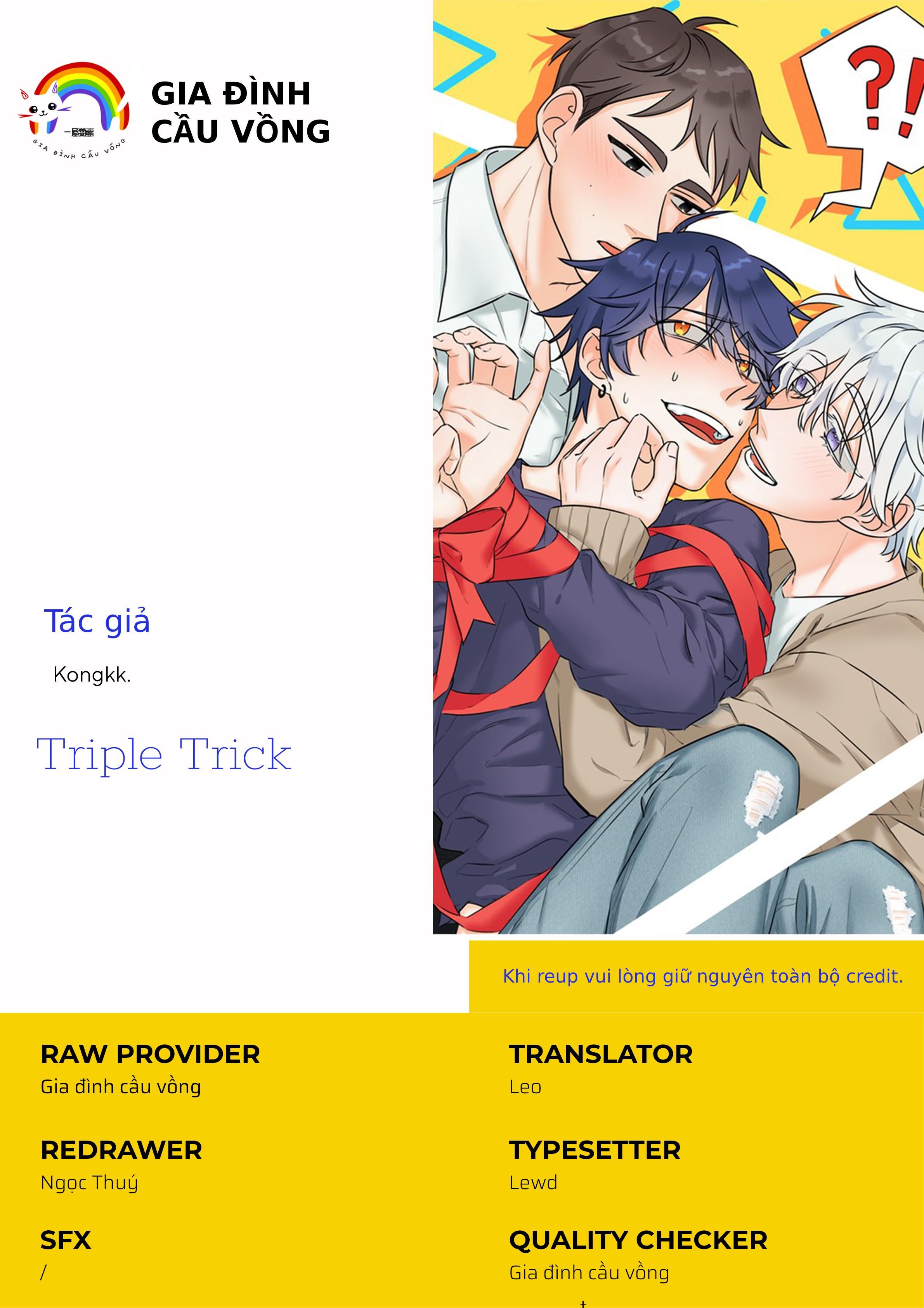 đọc truyện Triple Trick Chương 3 ảnh 1 tại Thiên Thai Truyện