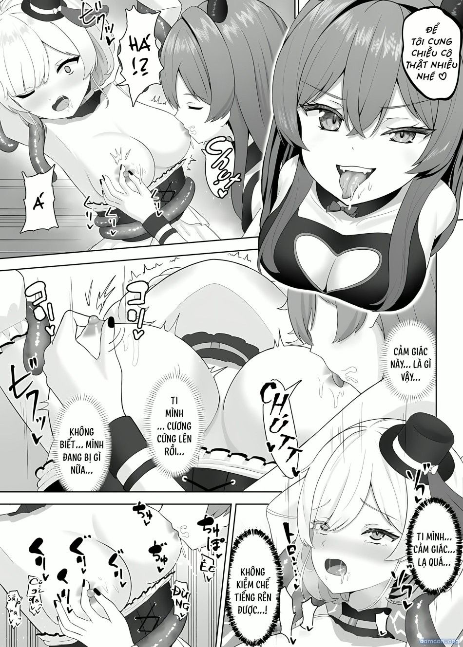 đọc truyện Trò Chơi Bách Hợp Của Búp Bê Bé Gái Ngây Thơ Và Succubus Damdang Chương 51 ảnh 12 tại Thiên Thai Truyện