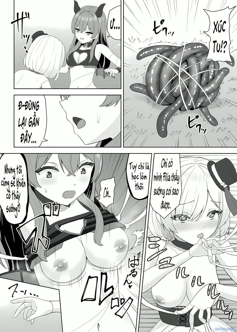 đọc truyện Trò Chơi Bách Hợp Của Búp Bê Bé Gái Ngây Thơ Và Succubus Damdang Chương 51 ảnh 29 tại Thiên Thai Truyện