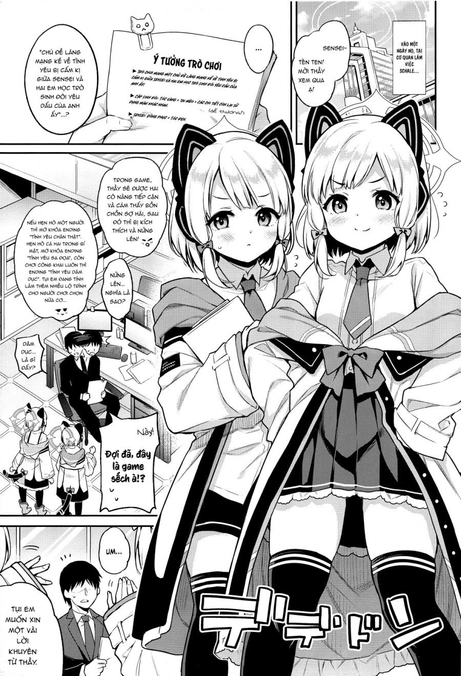 Trò Chơi Bột Giáo Viên (blue Archive) Oneshot page 5 - Giả Dược