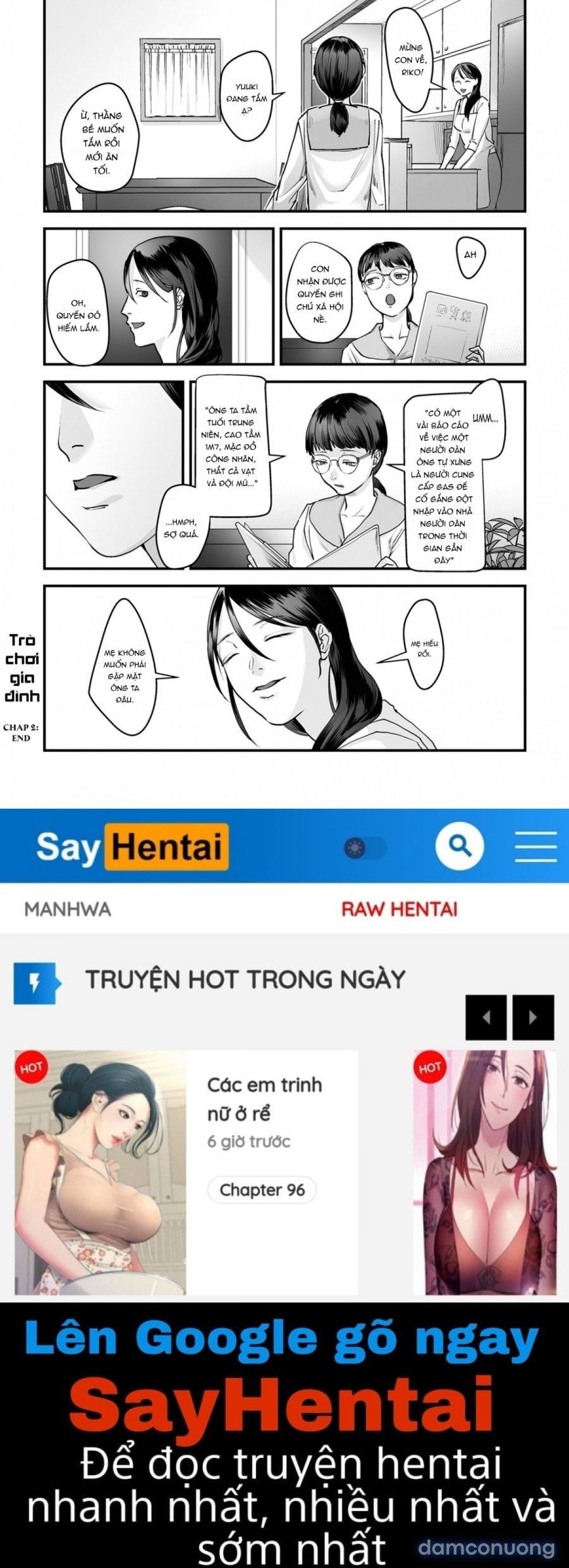 Trò Chơi Gia Đình Chương 2 page 28 - Giả Dược