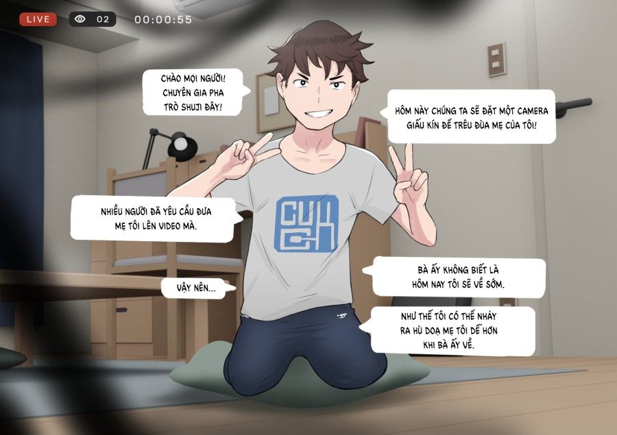 Trò Chơi Khăm Oneshot page 3 - Giả Dược