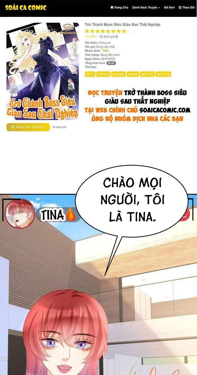 Trở Thành Boss Siêu Giàu Sau Thất Nghiệp Chương 31 page 1 - Giả Dược