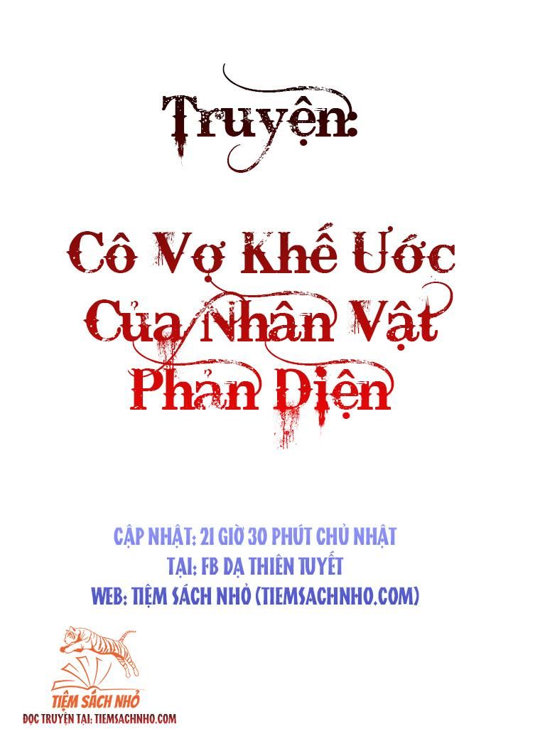  Trở Thành Cô Vợ Khế Ước Của Nhân Vật Phản Diện Chương 44 page 3 - Giả Dược