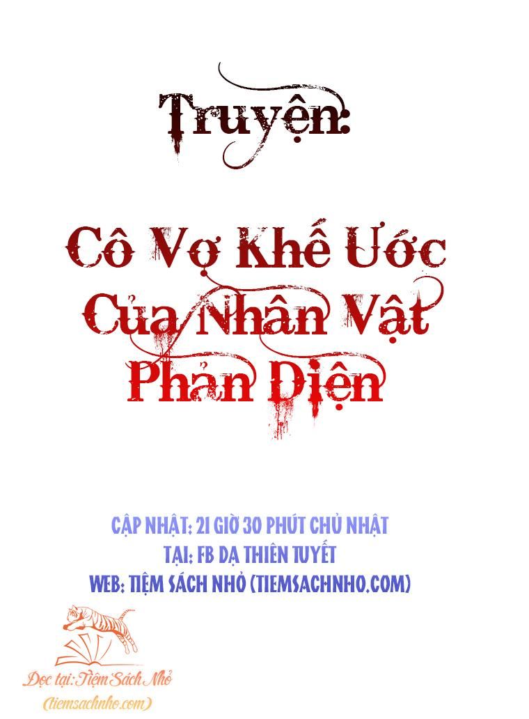  Trở Thành Cô Vợ Khế Ước Của Nhân Vật Phản Diện Chương 47 page 2 - Giả Dược