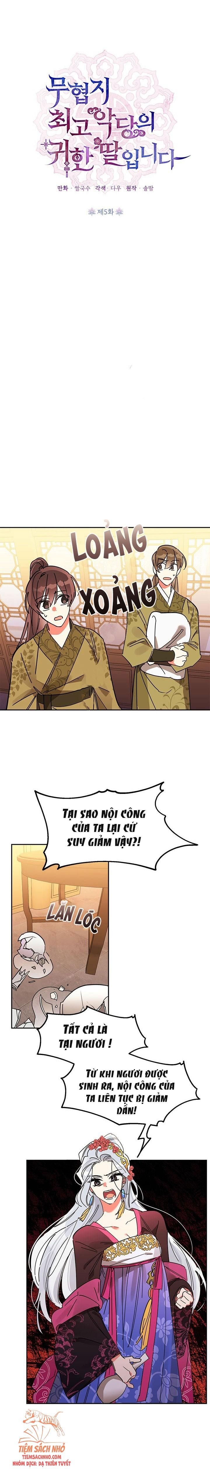  Trở Thành Con Gái Nhân Vật Phản Diện Chương 5 page 8 - Giả Dược