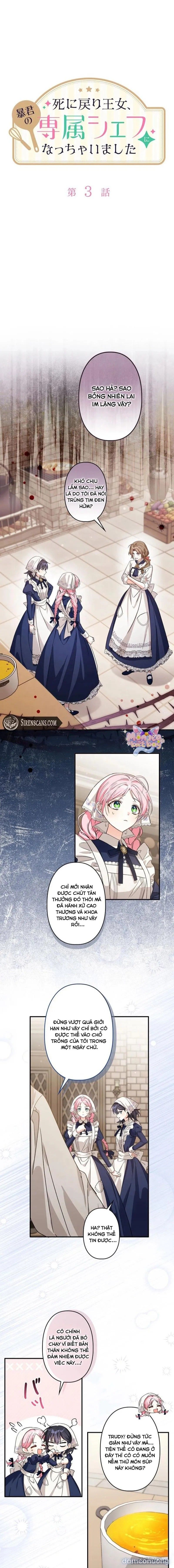 đọc truyện Trở Thành Đầu Bếp Riêng Của Nhân Vật Phản Diện Chương 3 ảnh 2 tại Thiên Thai Truyện