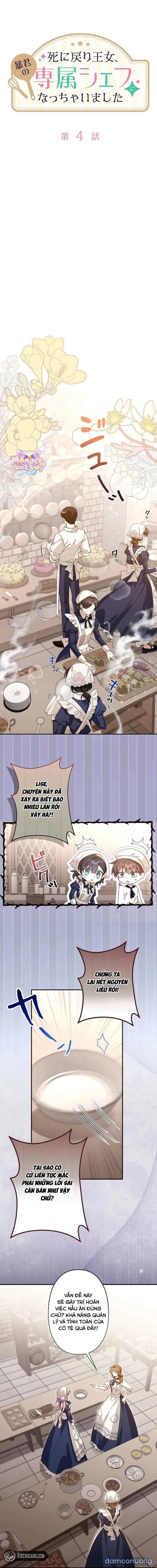 đọc truyện Trở Thành Đầu Bếp Riêng Của Nhân Vật Phản Diện Chương 4 ảnh 2 tại Thiên Thai Truyện