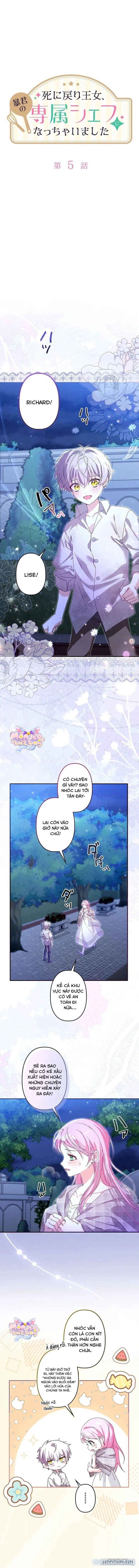 đọc truyện Trở Thành Đầu Bếp Riêng Của Nhân Vật Phản Diện Chương 5 ảnh 2 tại Thiên Thai Truyện