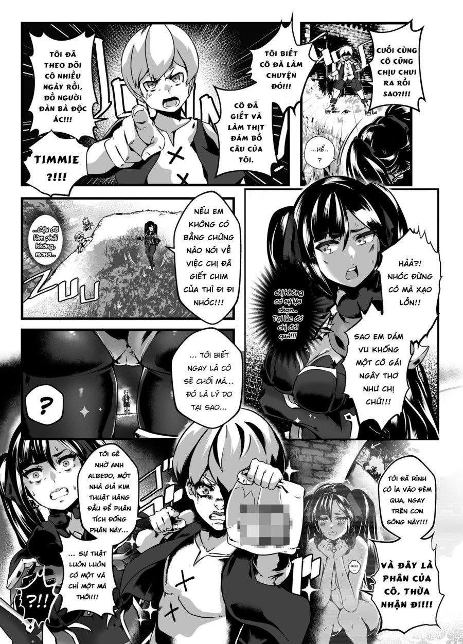 Trở Thành Gái Bán Hoa, Để Kiếm Tiền Trả Nợ Cùng Cô Bạn Thân ❤ Chương 1 page 11 - Giả Dược