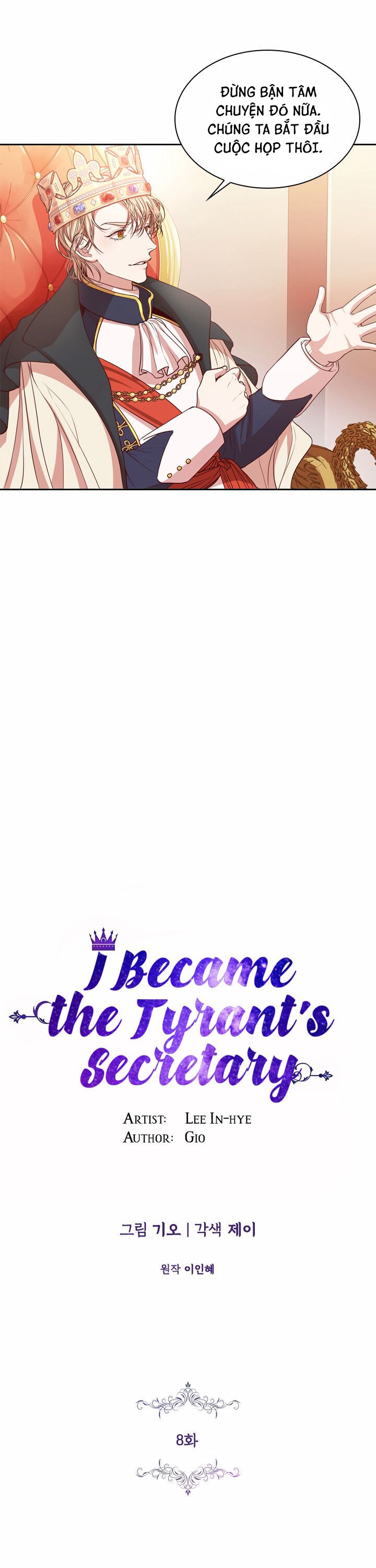 Trở Thành Thư Ký Của Bạo Chúa Chương 8.1 page 10 - Giả Dược