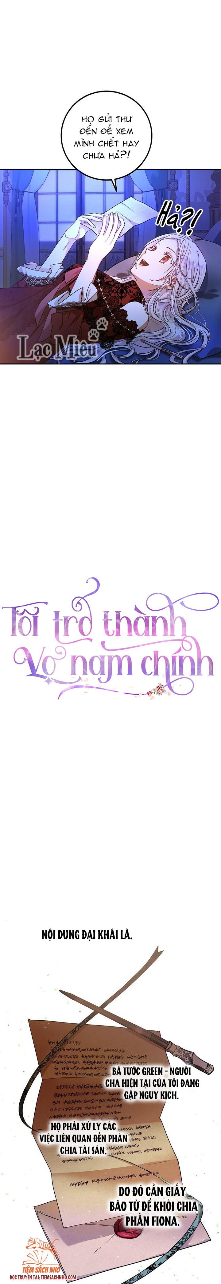  Trở Thành Vợ Nam Chính Chương 18 page 8 - Giả Dược