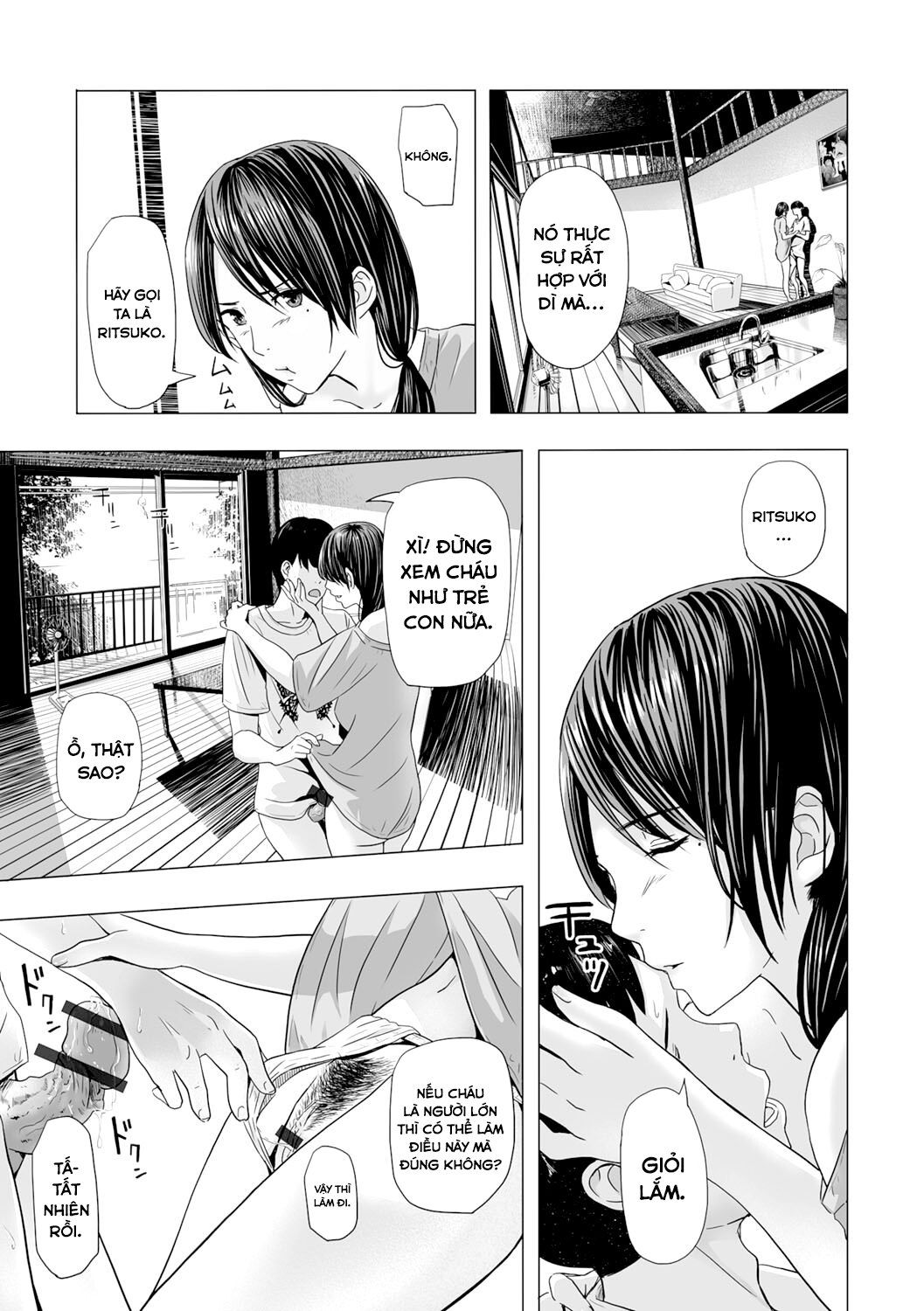 Trời Hè Oi Bức, Tại Nhà Dì Tôi… Oneshot page 10 - Giả Dược