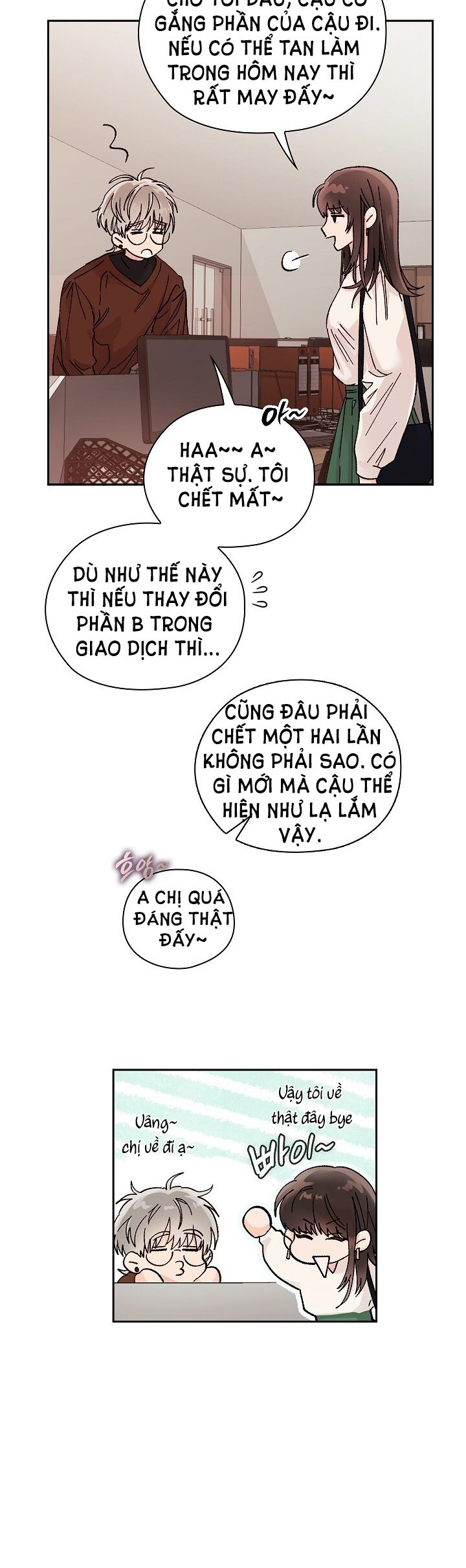Trong Công Ty Thì Hãy Đứng Đắn Chương 6 page 4 - Giả Dược