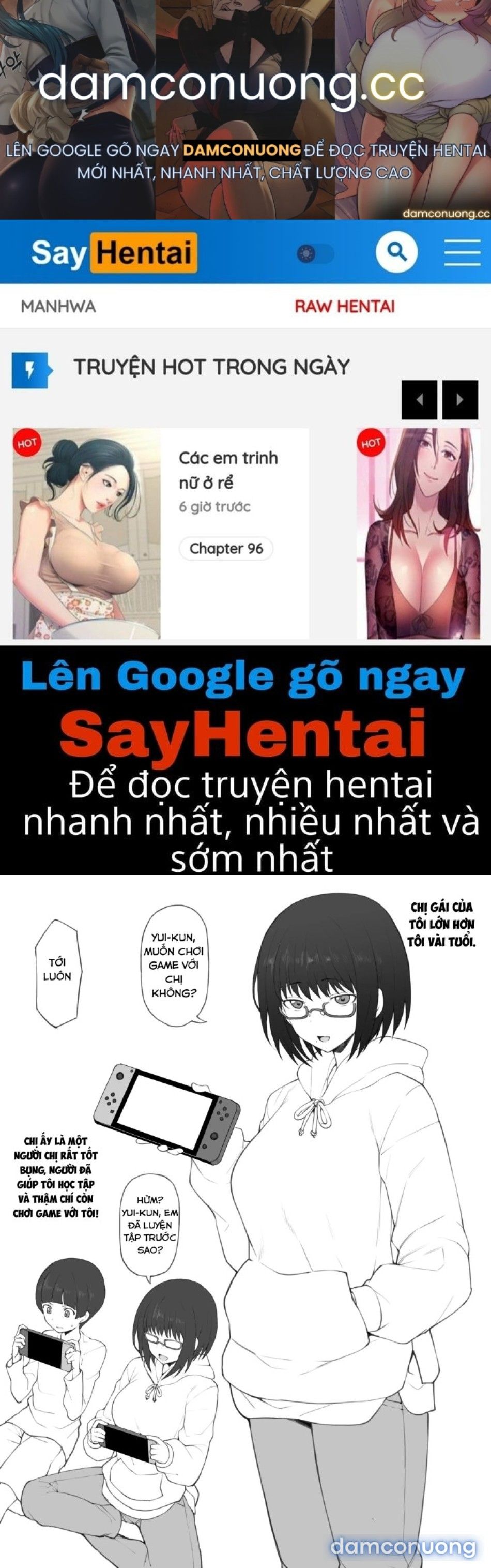 đọc truyện Trong Máy Tính Mà Chị Gái Cho Tôi Mượn Chương 1 ảnh 2 tại Thiên Thai Truyện