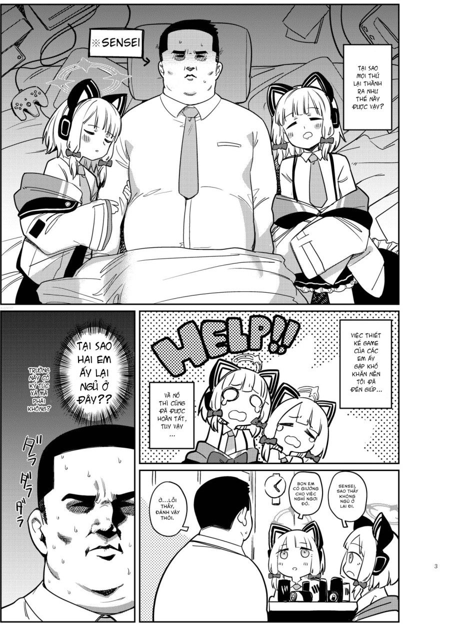 Trong Một Giấc Mơ (blue Archive) Oneshot page 4 - Giả Dược