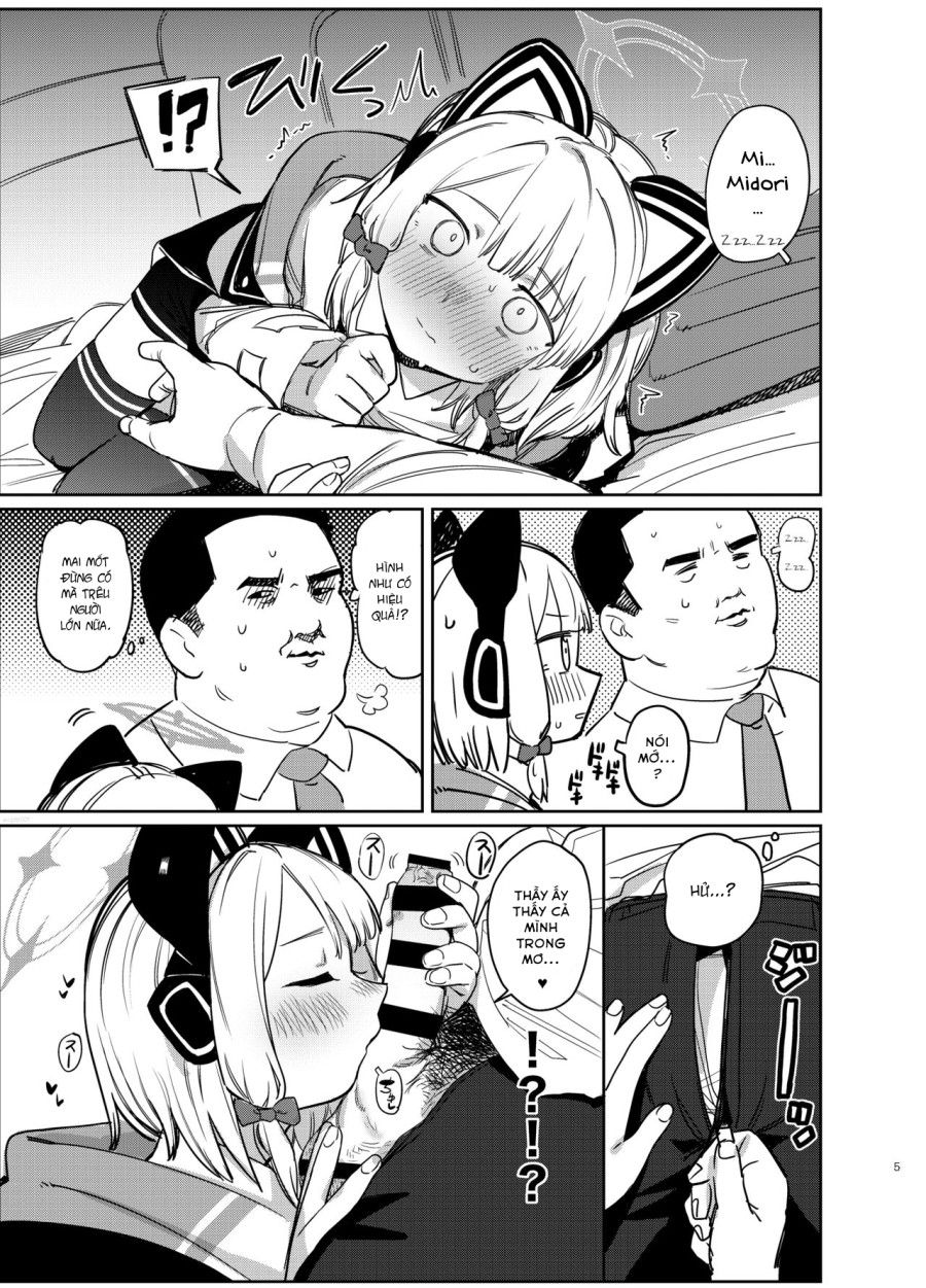 Trong Một Giấc Mơ (blue Archive) Oneshot page 6 - Giả Dược